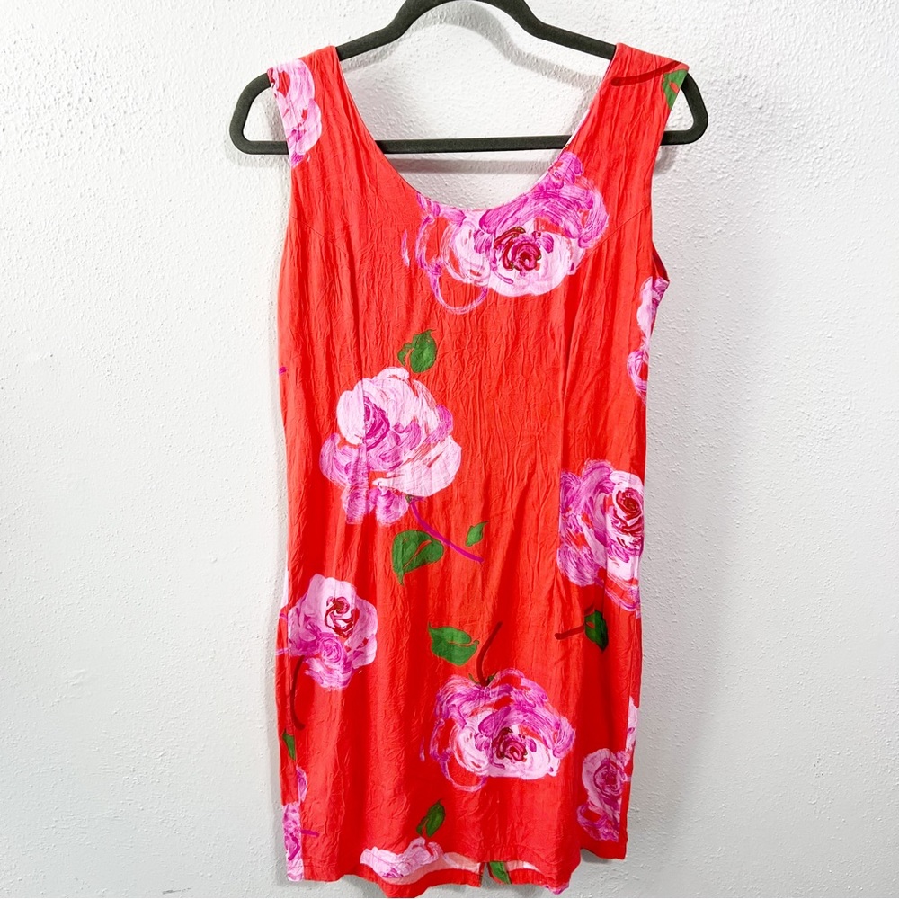 Jams World orange floral dress size small
